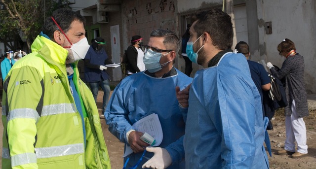 La FOLP - UNLP sigue realizando mas tareas comunitarias.