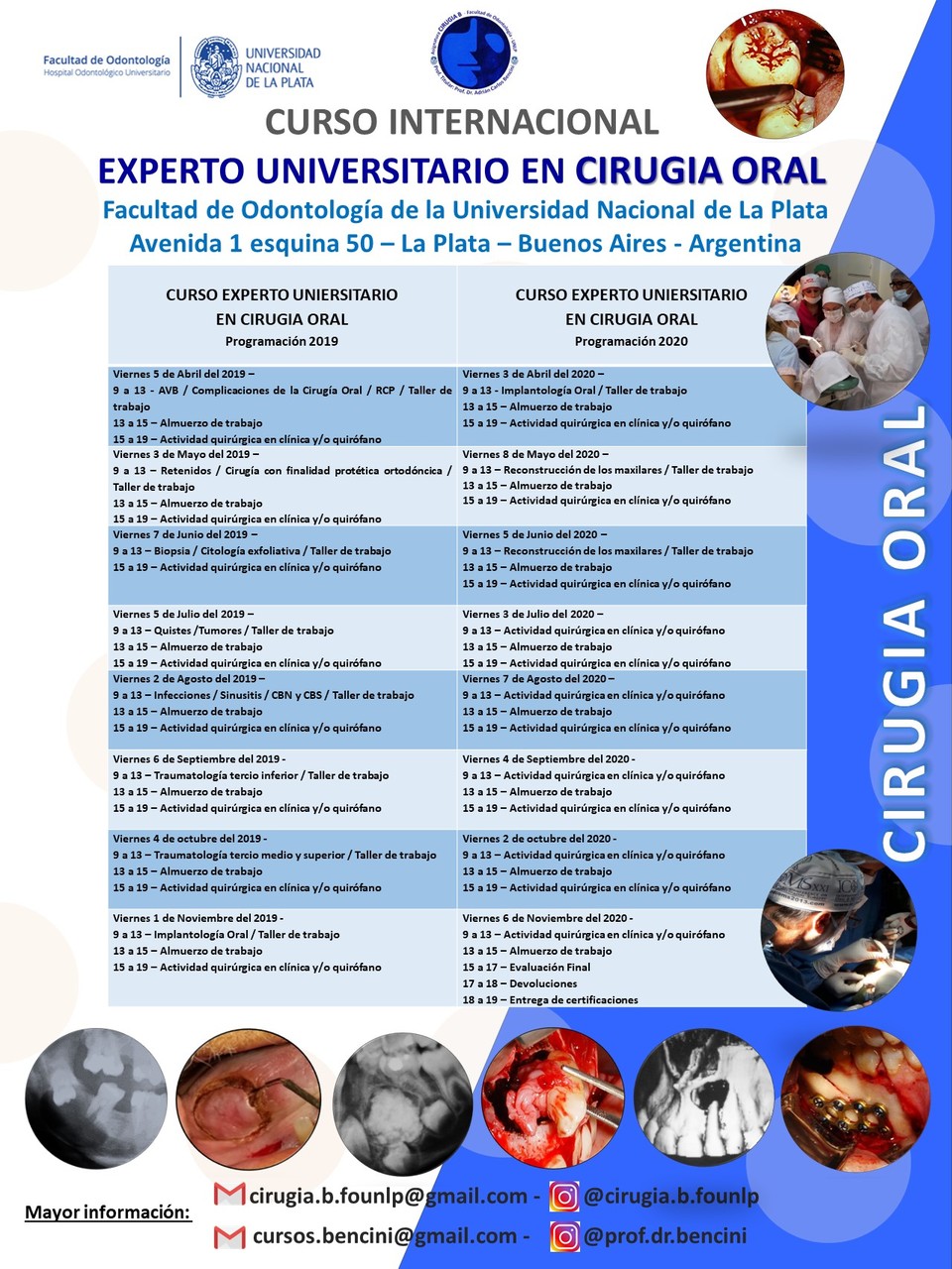 Curso de Posgrado Experto Universitario en Implantología Oral
