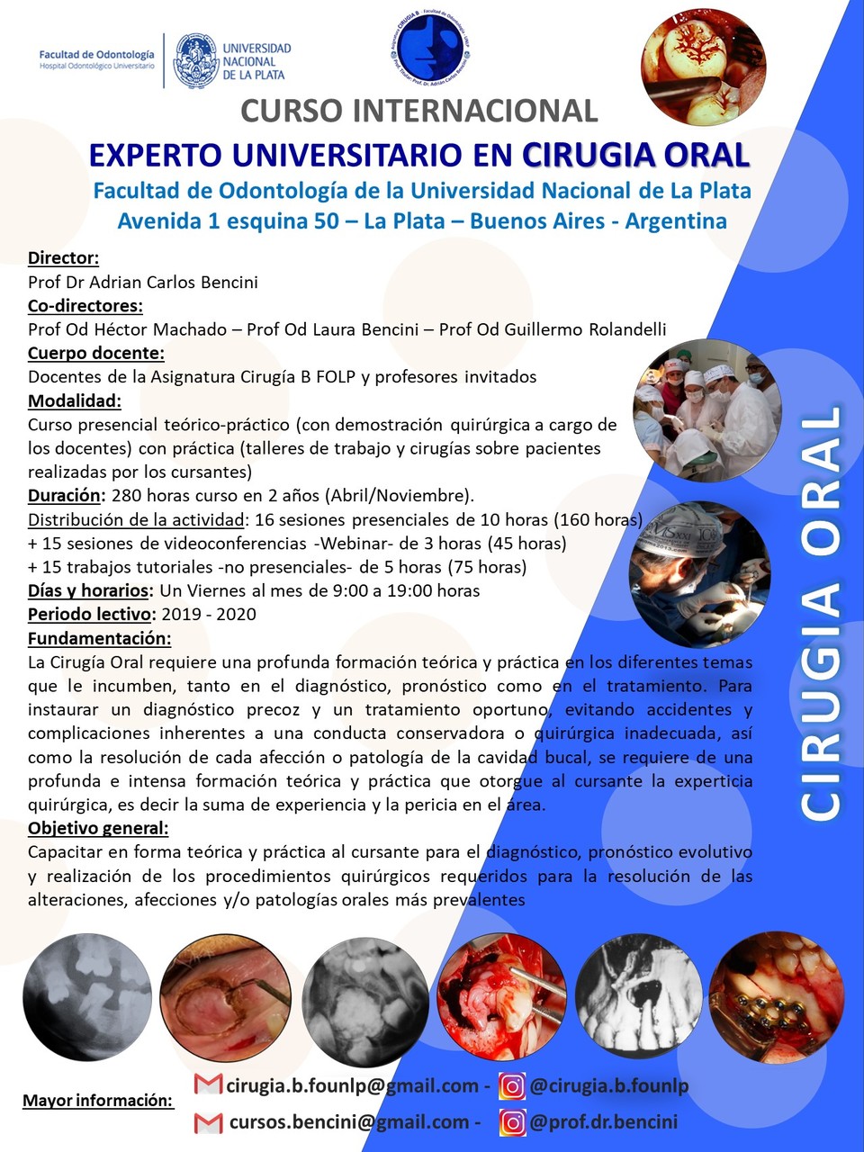 Curso de Posgrado Experto Universitario en Implantología Oral