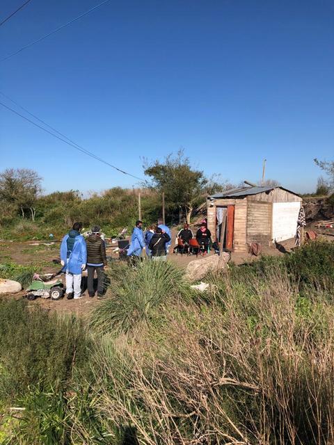 En Julio continuan los operativos solidarios en los barrios mas populares