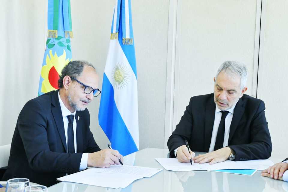 Convenio de cooperación con el Ministro de Justicia de la Provincia de Buenos Aires