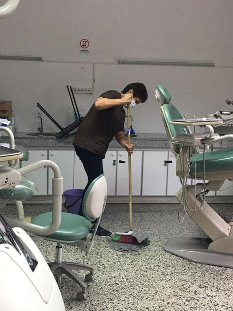 Se dió comienzo a la desinfección, fumigación y desinsectación en nuestra unidad académica.