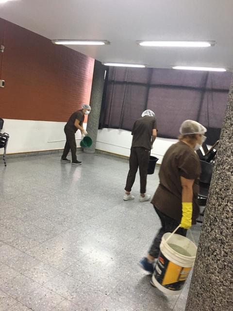 Se dió comienzo a la desinfección, fumigación y desinsectación en nuestra unidad académica.