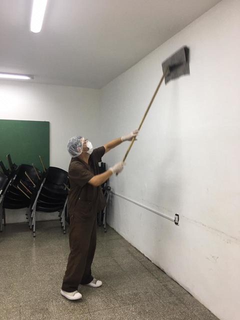 Se dió comienzo a la desinfección, fumigación y desinsectación en nuestra unidad académica.