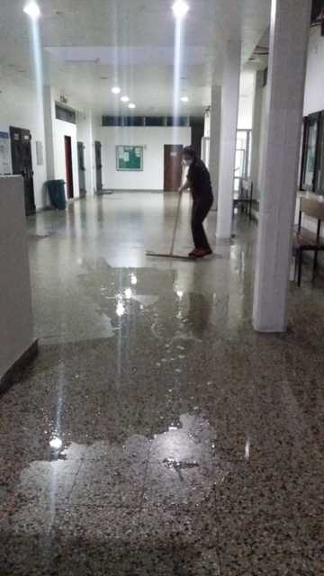 Se dió comienzo a la desinfección, fumigación y desinsectación en nuestra unidad académica.