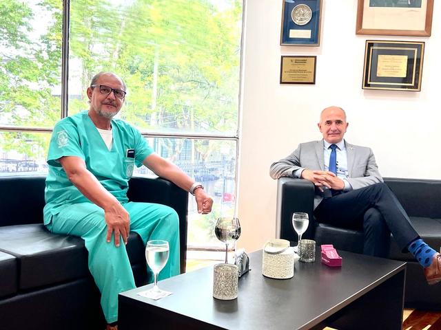 Encuentro en la FOLP con el Presidente López Armengol Encuentro en la FOLP con el Presidente López Armengol