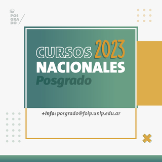 Cursos Nacionales de Posgrado 2023