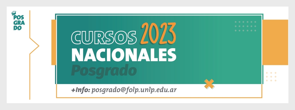 Cursos Nacionales de Posgrado 2023