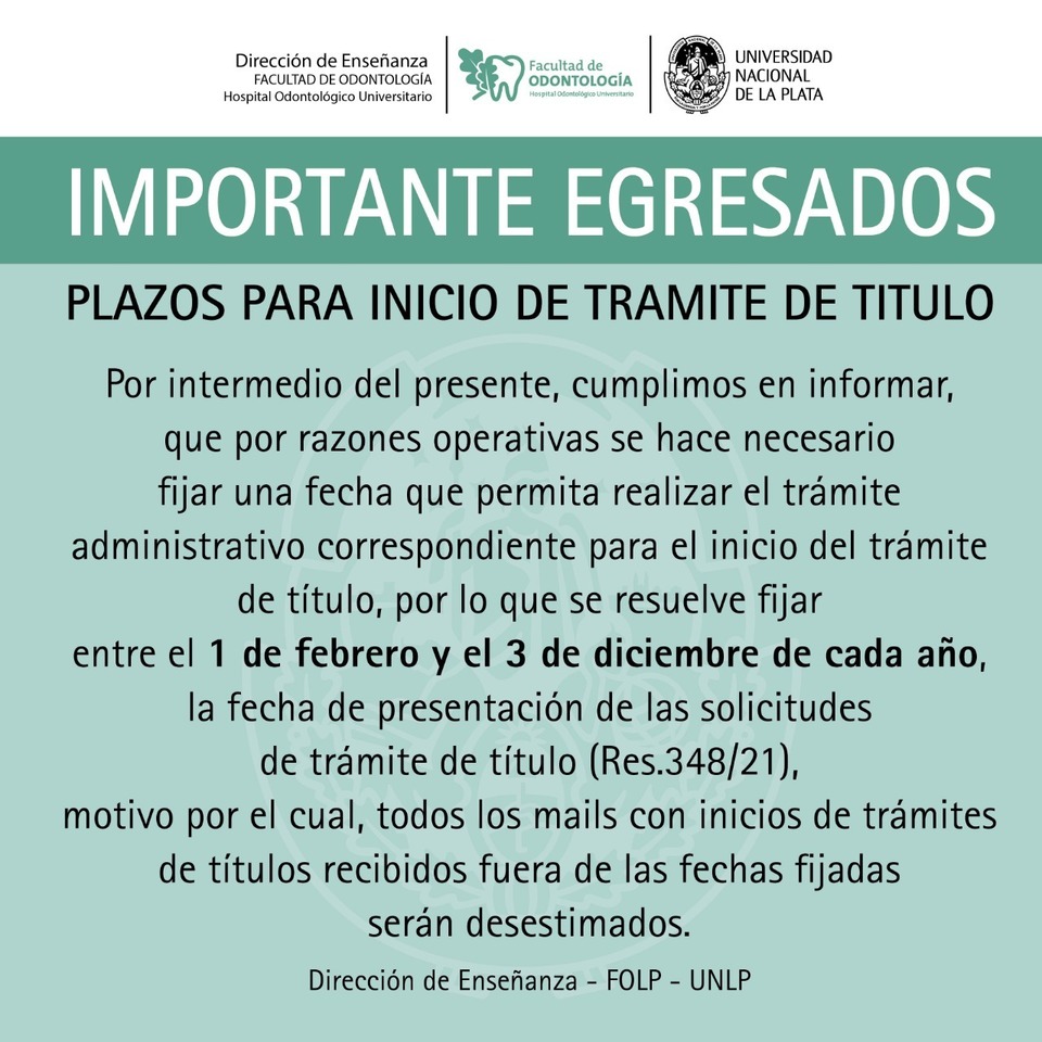 Importante titulos