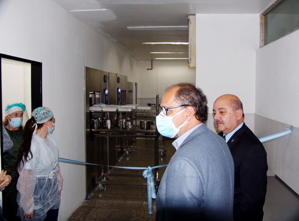 Quedó Inaugurada la nueva sala de esterilización con autoclaves de última generación.