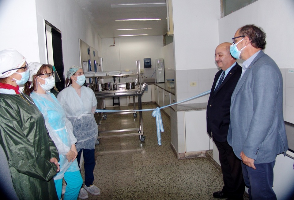 Quedó Inaugurada la nueva sala de esterilización con autoclaves de última generación.