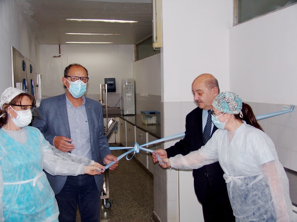 Quedó Inaugurada la nueva sala de esterilización con autoclaves de última generación.