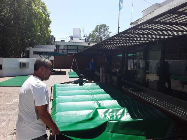 Nuevo toldo en nuestra facultad! 
