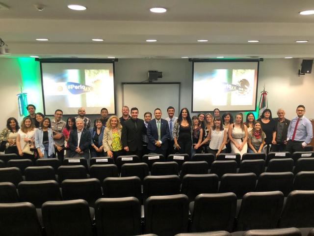 Gran éxito en la disertación del Dr. Carlos Alberto Monteagudo Arrieta de México Gran éxito en la disertación del Dr. Carlos Alberto Monteagudo Arrieta de México