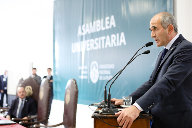 La FOLP felicita al nuevo Presidente de la UNLP Lic. Martín López Armengol