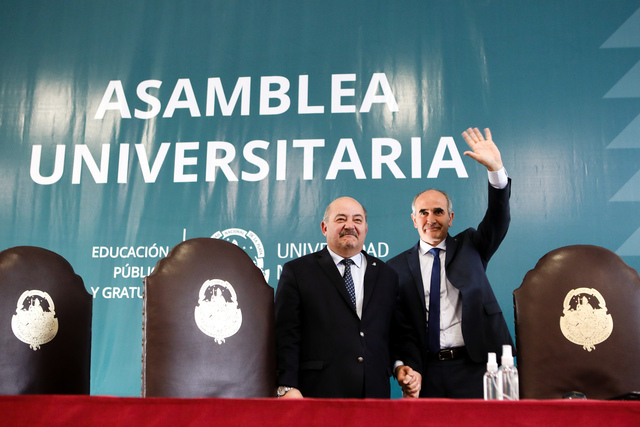 La FOLP felicita al nuevo Presidente de la UNLP Lic. Martín López Armengol